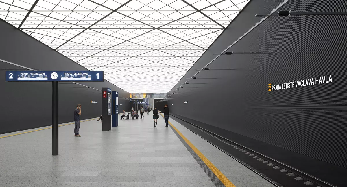 Vizualizace rozvoje letiště